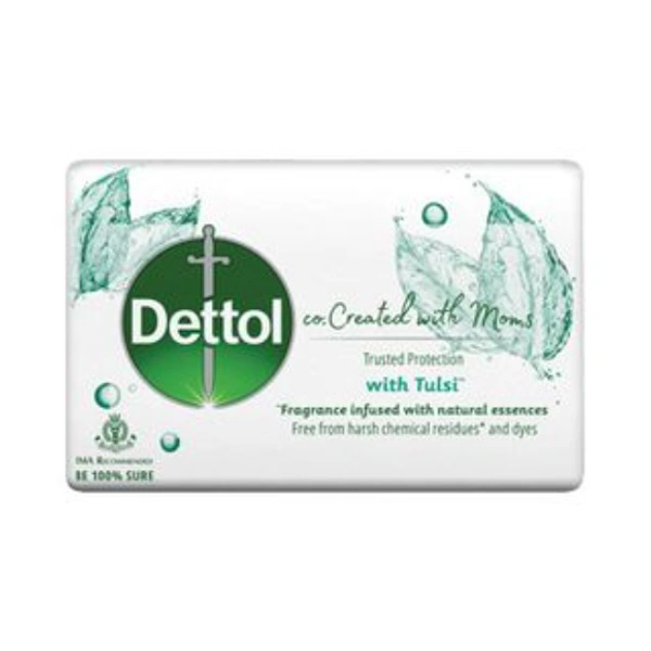 DETTOL  CO-CREATED WITH MOMS TULSI SOAP - 100GM